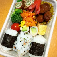 次男、自然教室弁当|ちひろさん