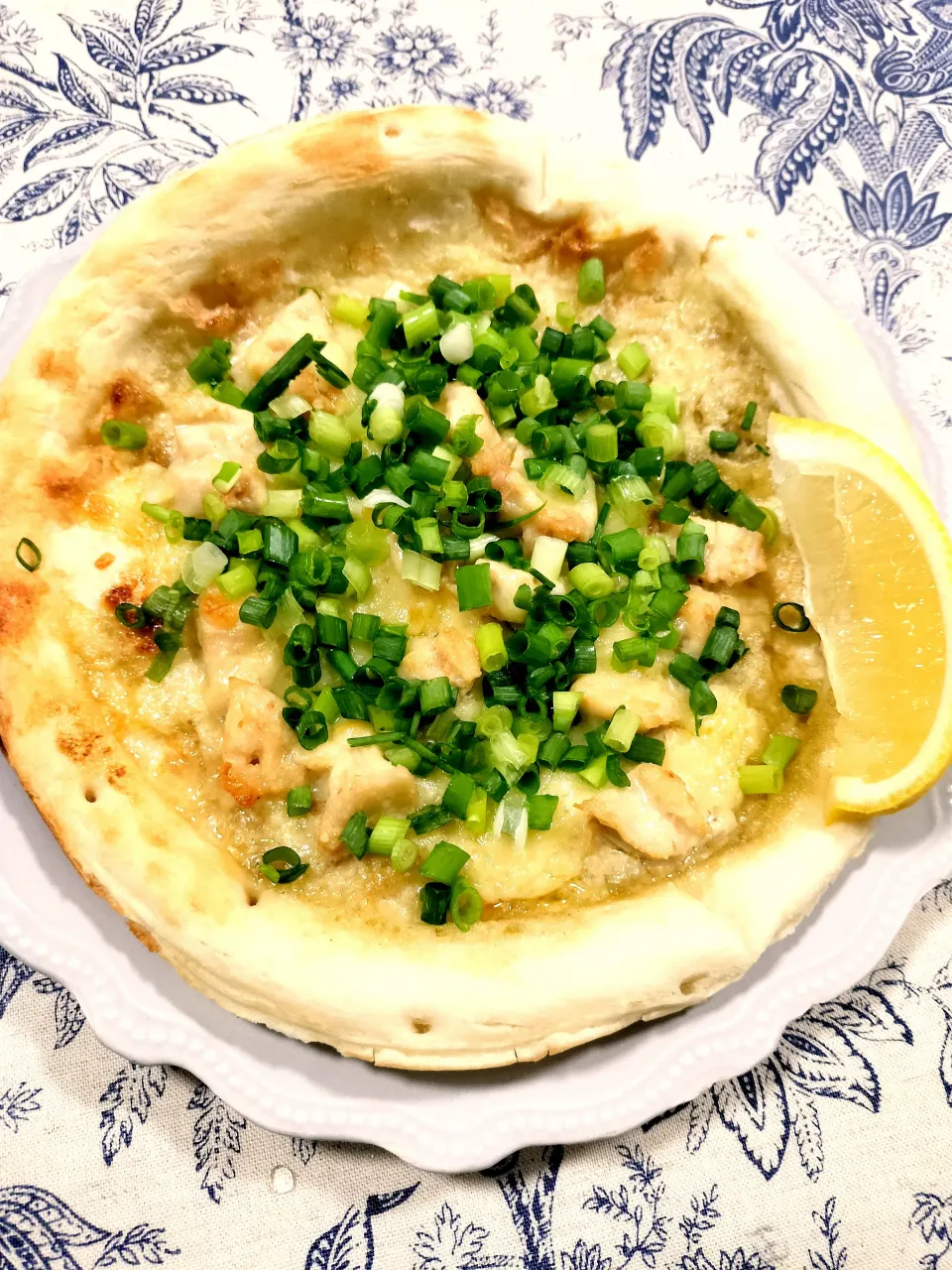 コリコリ鶏軟骨のゆず胡椒マヨピザ|スクラムハーフさん