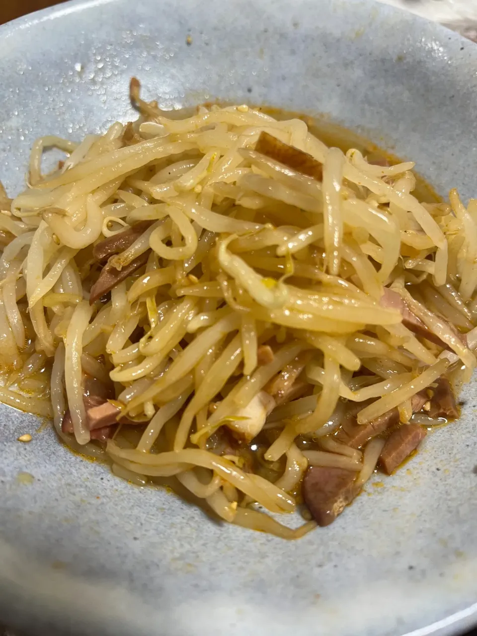 もやしと焼き豚の和えたやつ|さんだーさん