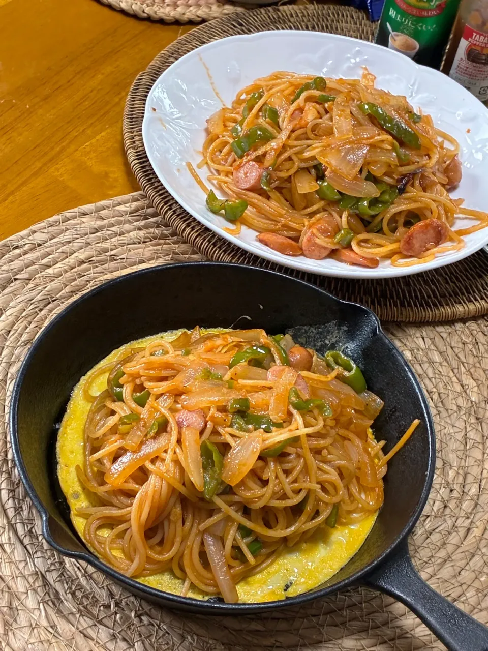 鉄板ナポリタン|まめさん