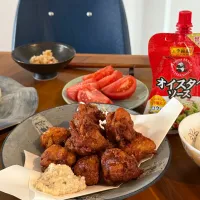 醤油とオイスターソースだけ唐揚げ|takosさん