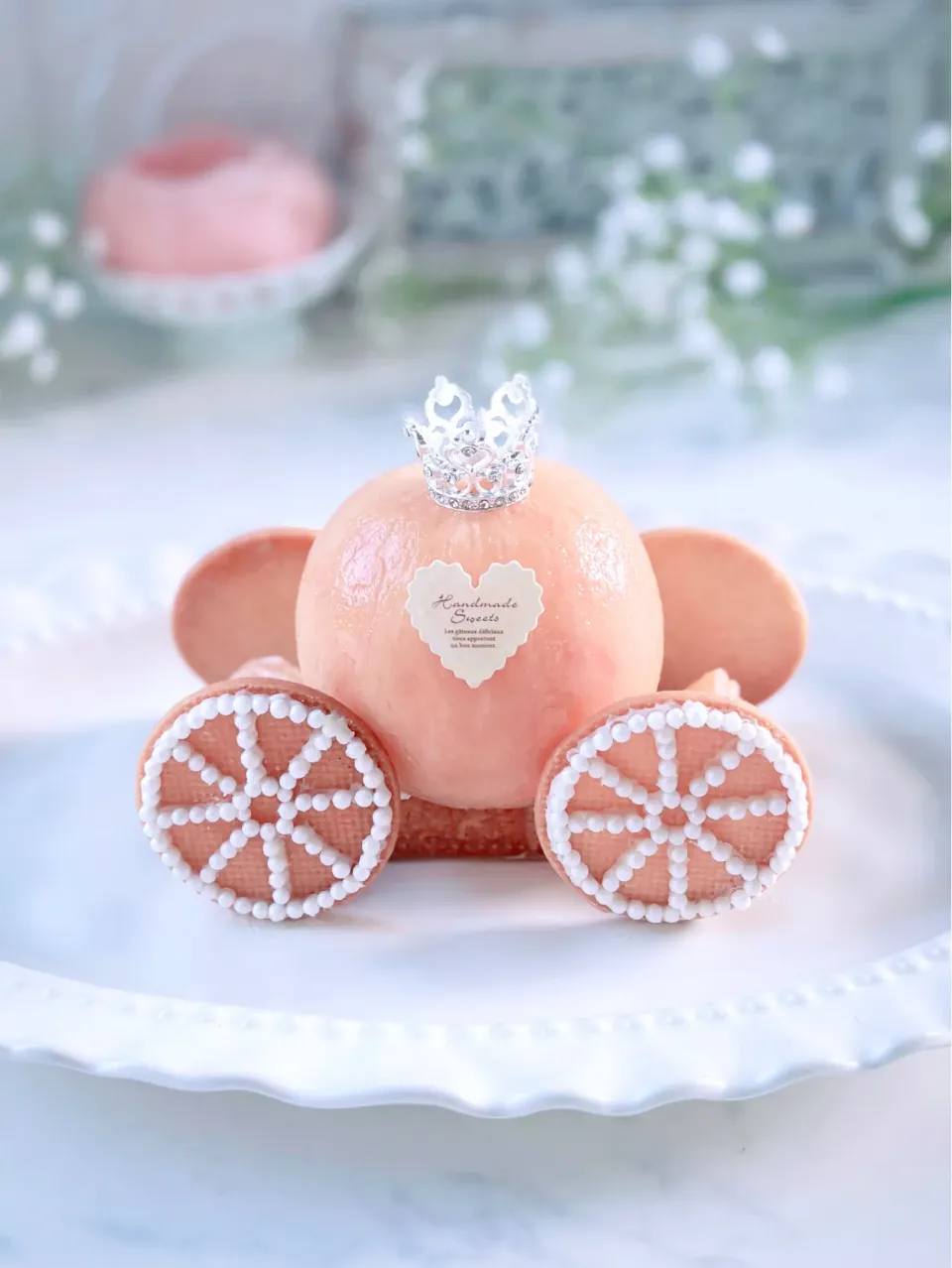 丸ごと桃のタルト(桃の馬車)|MASAYOさん