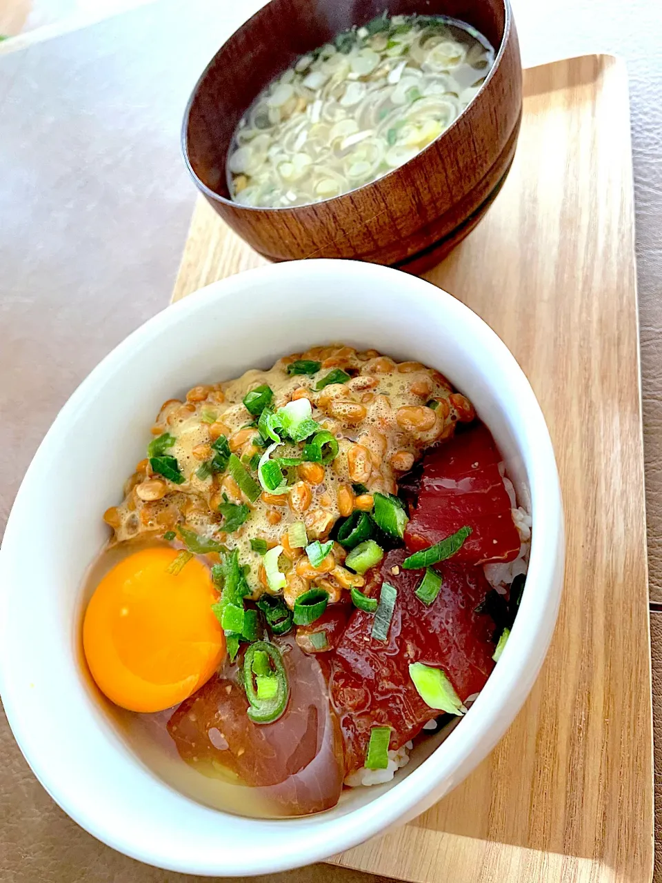 まぐろ納豆丼＠自宅|Yasuhiro Koikeさん