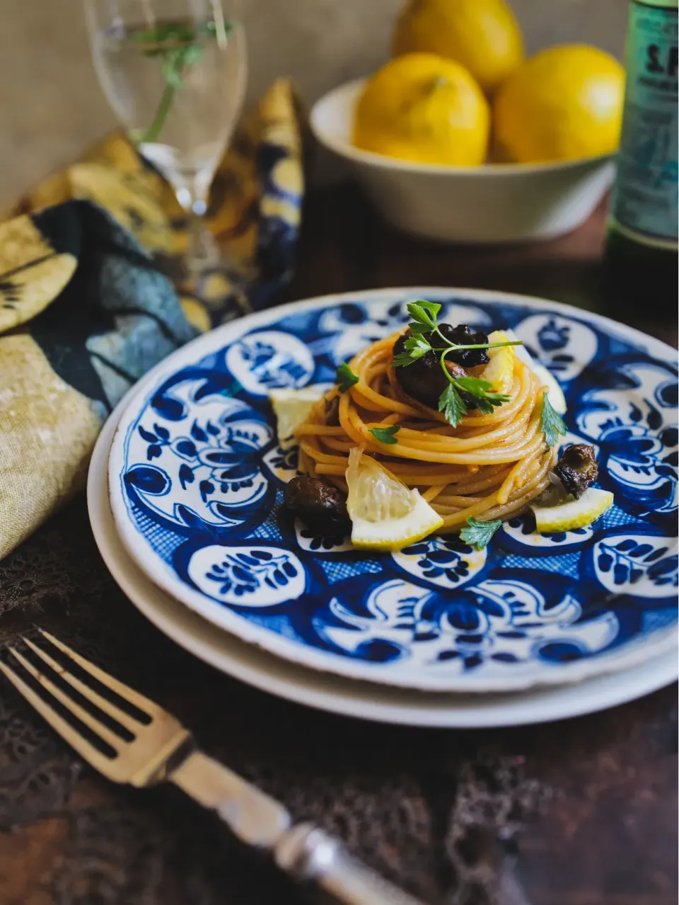 スモークオイスターとオイスターソースのスパゲティ|sophia.kamさん