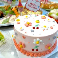 誕生日ケーキ|ぴらふさん