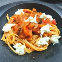 ラタトゥイユ　リメイク　パスタ|しんちゃんパパさん