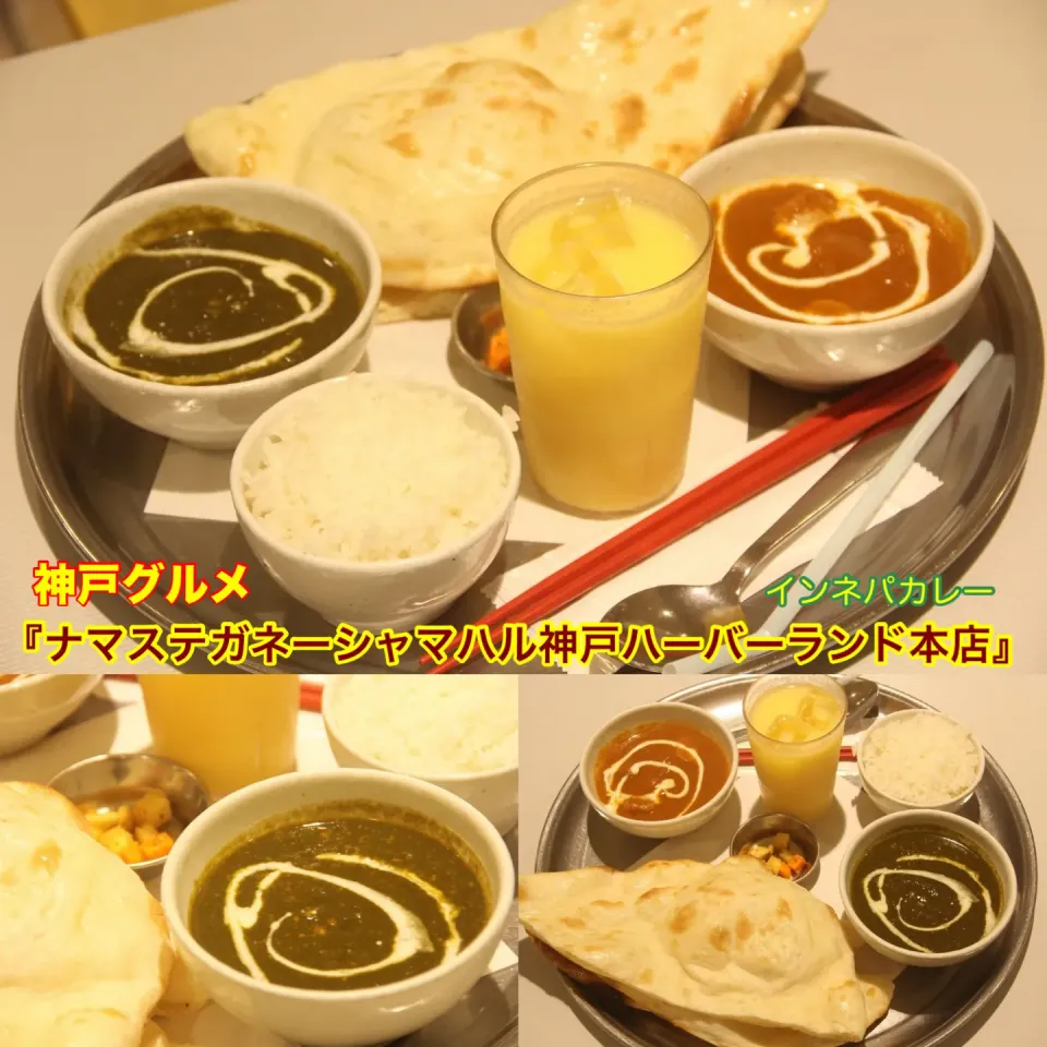 神戸グルメ インネパカレー スパイスカレー　『ナマステガネーシャマハル神戸ハーバーランド本店』　　　　　　　　　　　【公式】料理研究家 指宿さゆり|【公式】料理研究家　指宿さゆり≫ｽﾀｼﾞｵ（ｽﾀｯﾌ運営）さん