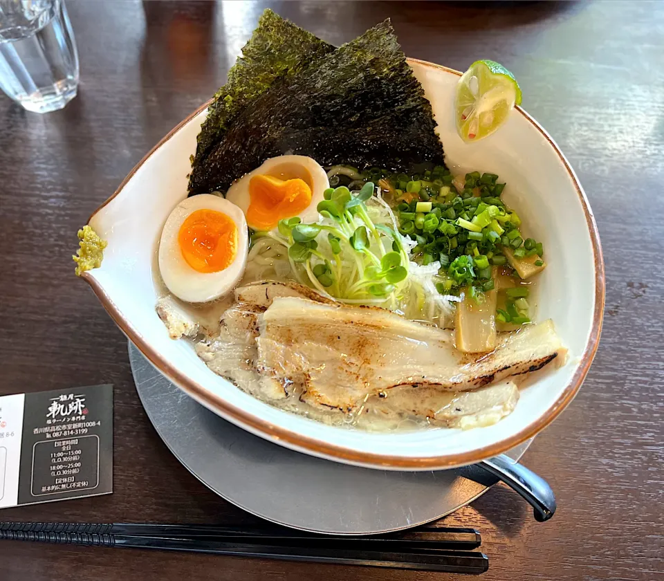 お昼ごはん　鯛塩ラーメン|kaeさん