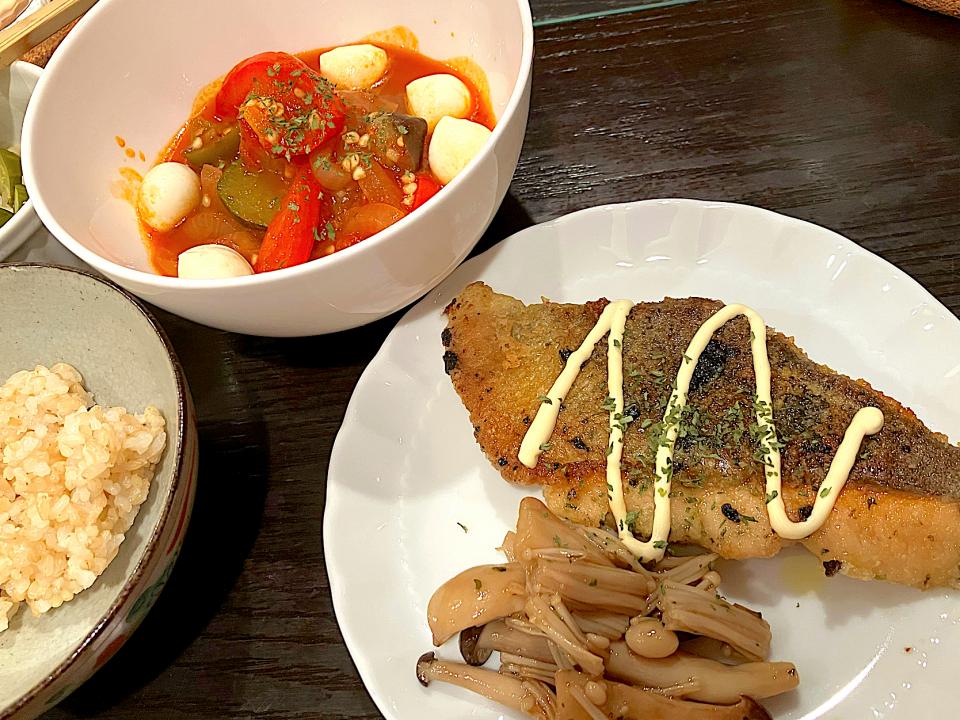 サーモンのムニエル