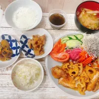 鶏肉とれんこんの照り焼き| chou  chouさん