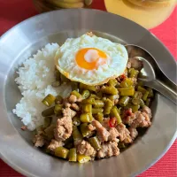 酸豆角炒肉末|アッチさん