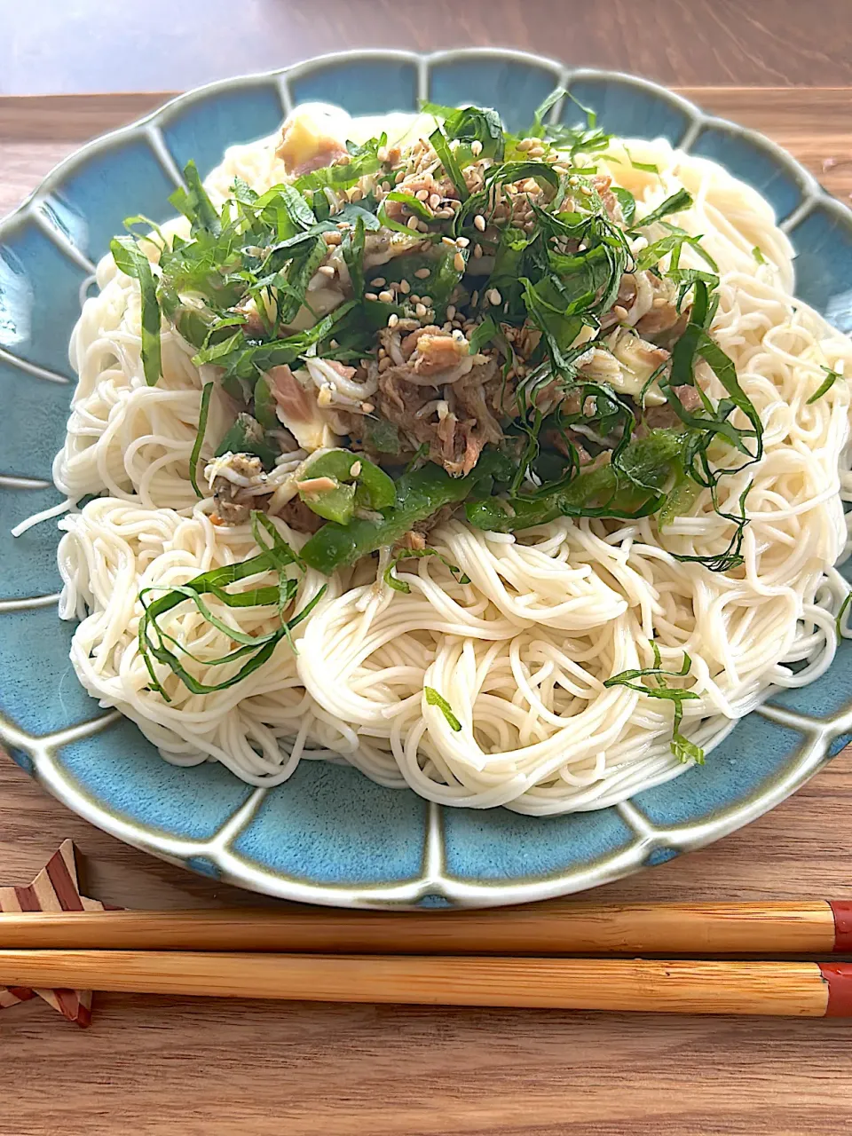 残り物そうめん|p_chanさん