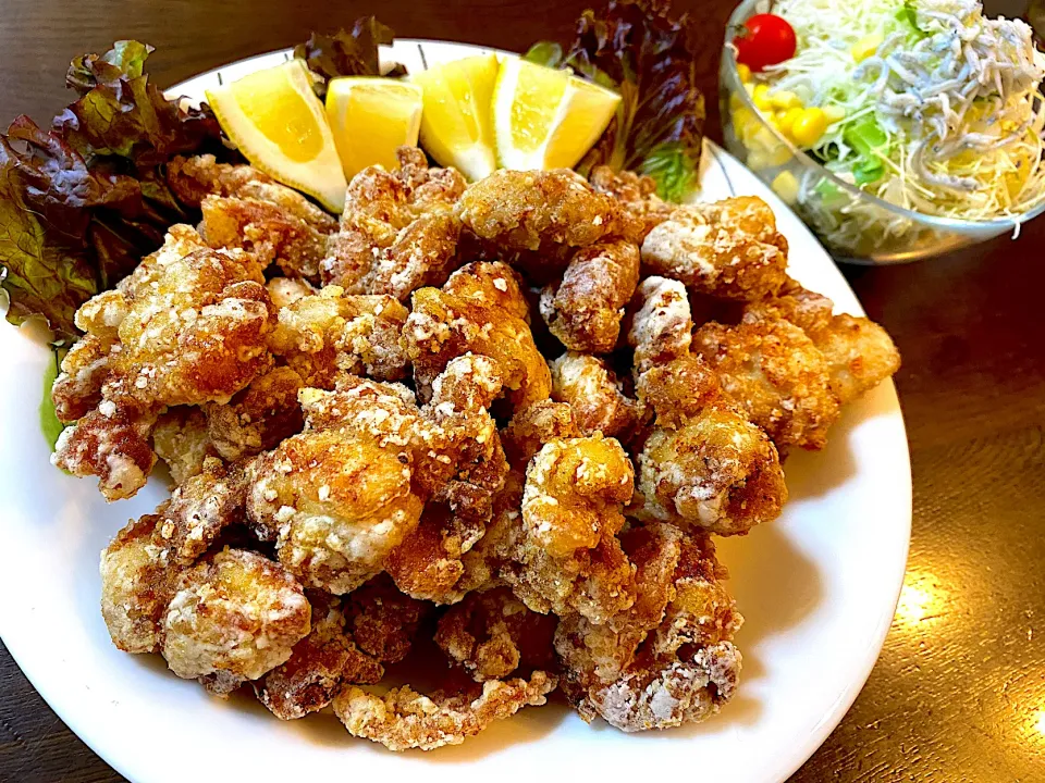 カラッとジューシー唐揚げ|単身赴任のっちさん