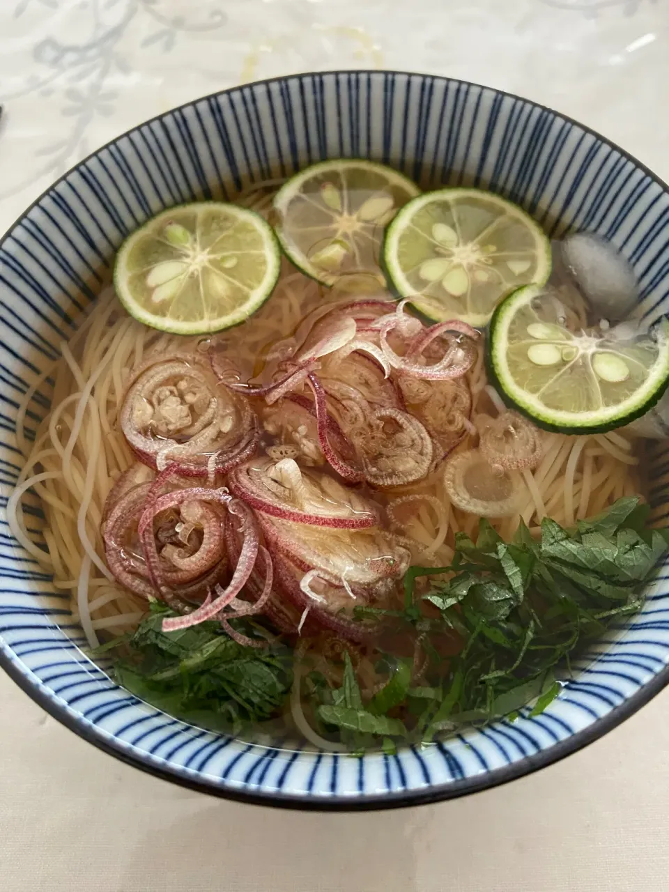 すだち素麺|ネコさん