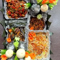 Nasi timbel tumpeng|yeni kartikasariさん