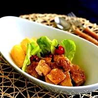 オイスターソースで簡単・美味しい♡『鶏もも肉のオイスター丼』|ココキッチンさん