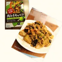 肉みそキャベツで野菜炒め|ブランさん