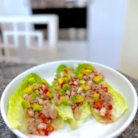 Tuna veggie keto breakfast|FitMomDoc19さん