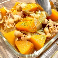 肉カボ（肉じゃがもどき）|almostblackさん