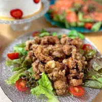 鶏の唐揚げ|4姉弟ママさん