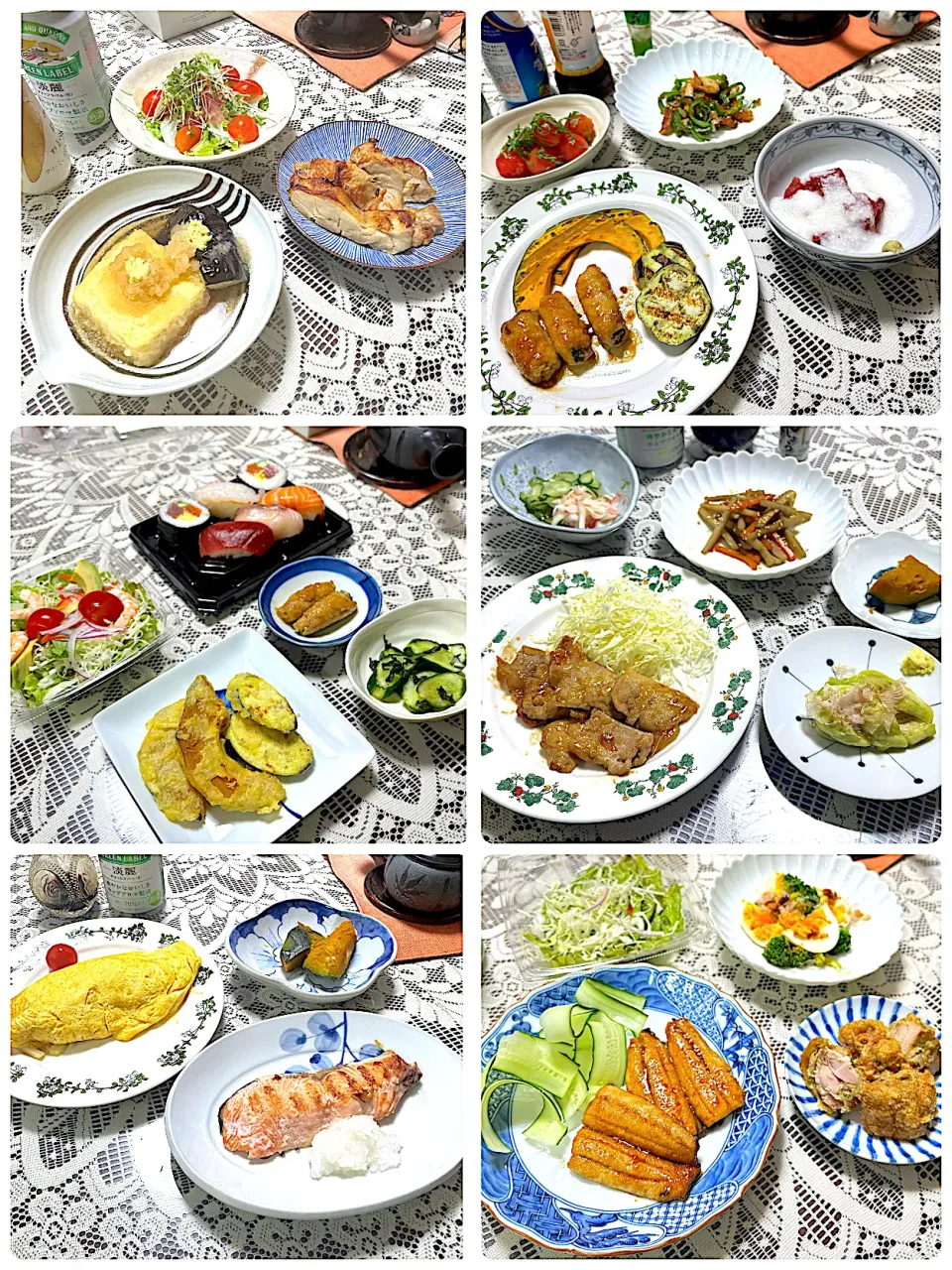 晩ごはん達|あっつさん