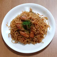 ポールウインナー入り焼きそば|ナナさん