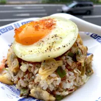 あさりちゃん炒飯