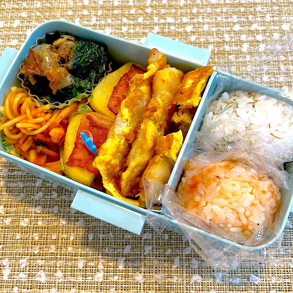 豚肉のピカタ弁当|ともえもんさん