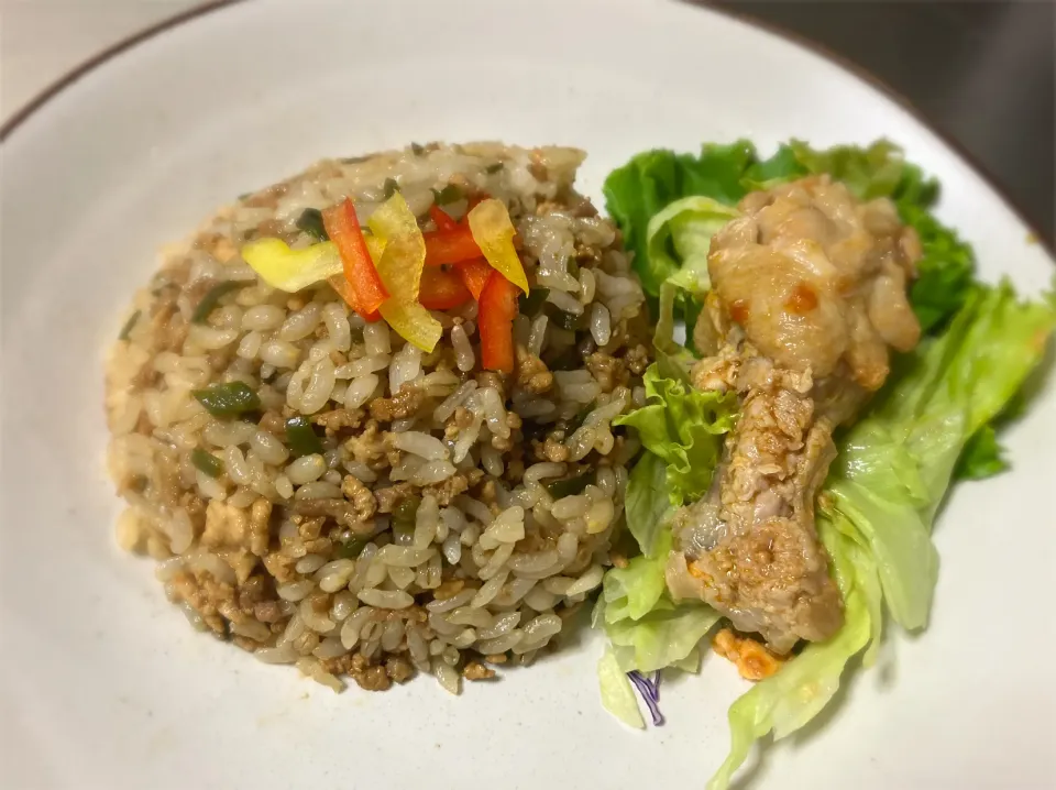 鶏そぼろの混ぜご飯|ゆめみどりさん