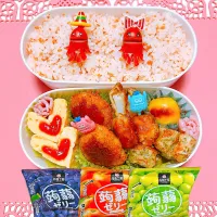 鮭混ぜご飯お弁当|miyurumoさん