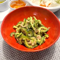 ゴーヤのツナ和え|たちきちさん