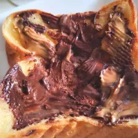 Peanut butter chocolate butter toast | 🍒lynnlicious🍒さん