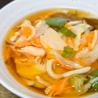 パパ作👨揚げないかき揚げうどん|ぱんだのままんさん
