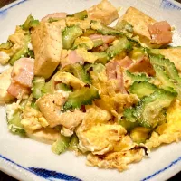 今季最終？「ゴーヤチャンプル 」|mottoさん