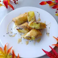 焼き芋巻き