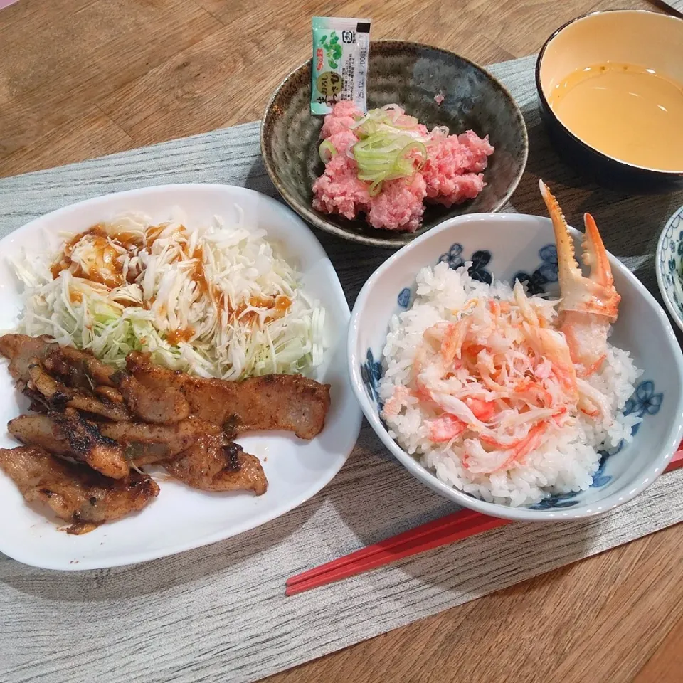 カニ丼定食|puniさん