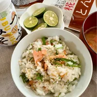 つぶみそで鮭混ぜご飯|sana.ayaさん