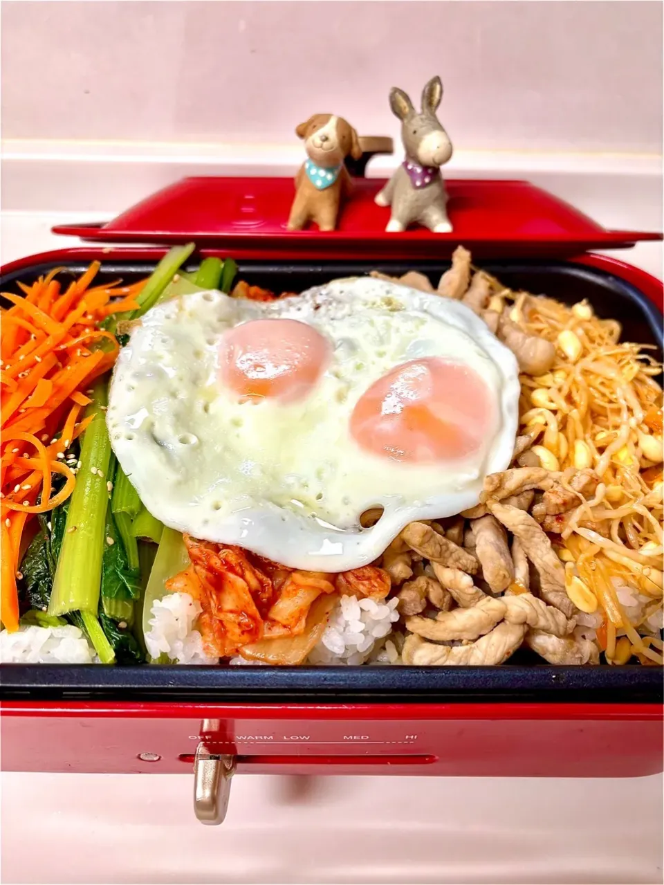 ホットプレートでビビンバ♡|AKIさん