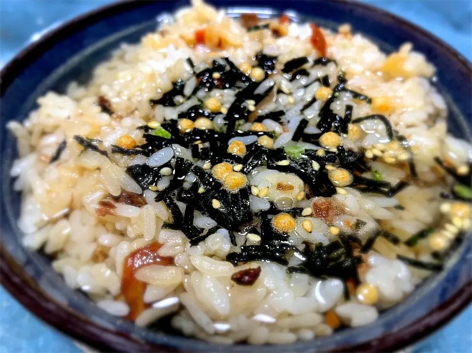 鳥めしワサビ茶漬け|USOー8000さん