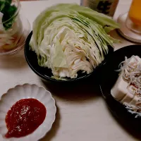 キャベツが主役の今日の晩餐|gunlove❤さん