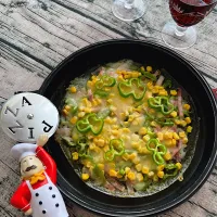 フライパンで簡単！『ライスペーパーピザ』|ココキッチンさん