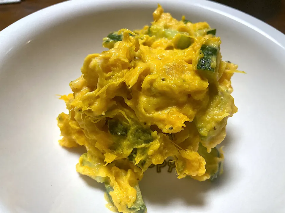 かぼちゃサラダ|はっちぃさん