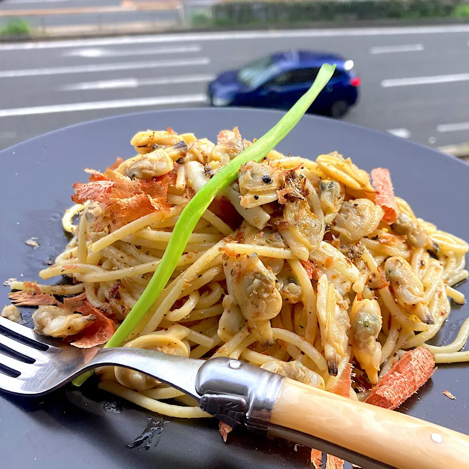今日のスパゲティ・アーリオ・オーリオ・ペペロンチーノ|Kさん