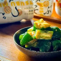 包丁不要🙌たたききゅうりのにんにくみそ漬け|にゃんぺこさん