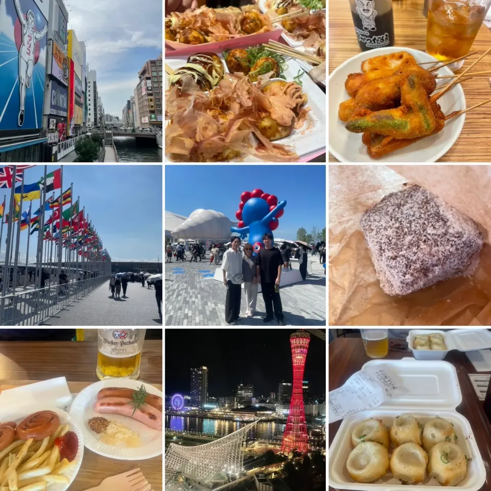 おはようございます
家族旅行で大阪〜神戸へ行って来ました
暑かったけど万博楽しかったです
たこ焼き、串カツ、小籠包
美味しい物を沢山食べて来ました
今日からまたがんばります
#大阪万博#道頓堀#神戸|めんちゃんさん