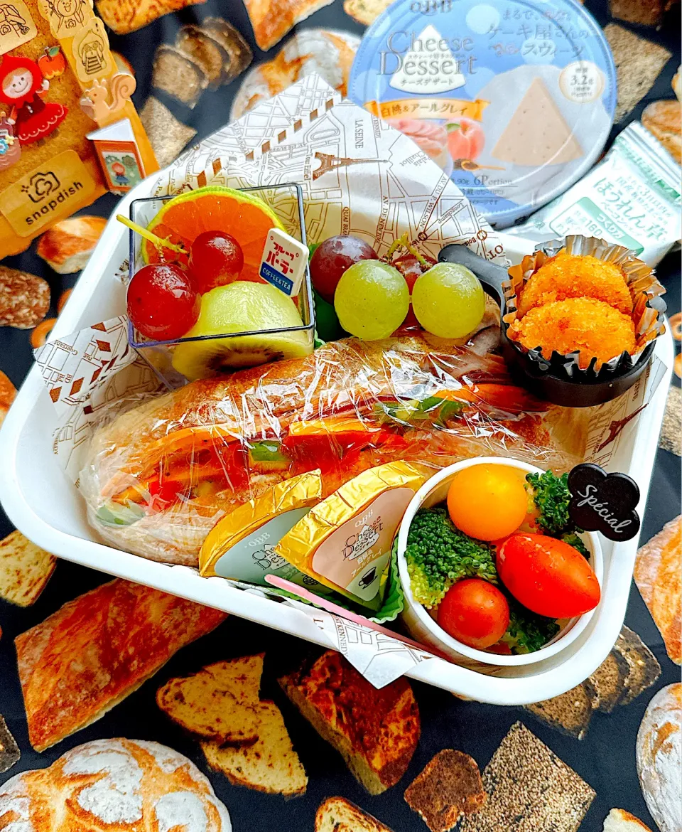 2025/09/17 手作りバゲットでカスクート弁当|Blueberry🫐さん