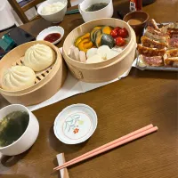 せいろ蒸し(野菜 肉まん) 餃子|miyukitchen🍳さん