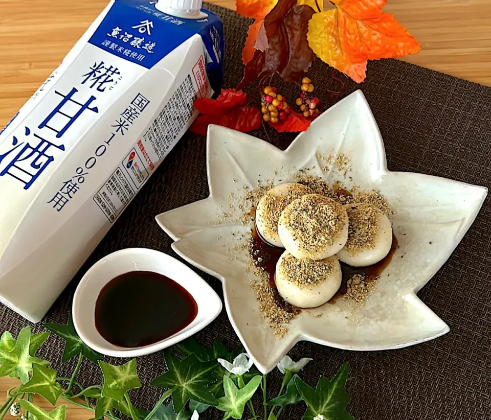 糀甘酒でお団子|akkiyさん