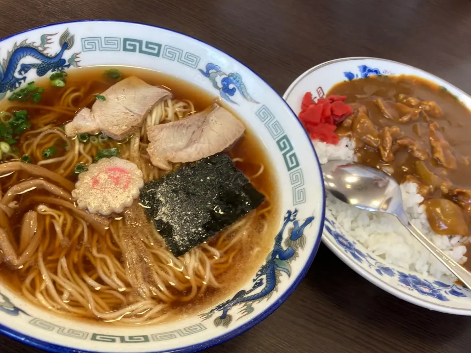 おそばやさんのラーメンとカレーライス|まさとさん