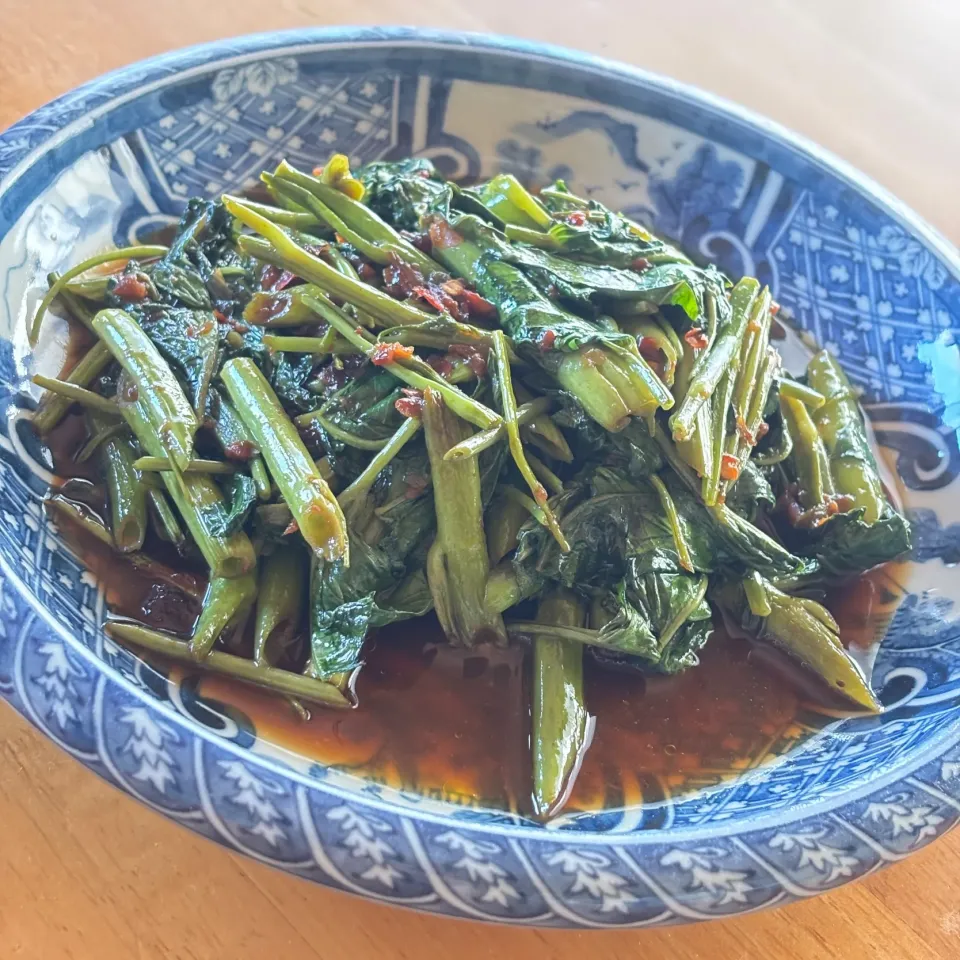 空芯菜のタイ風炒め|かすべえ!さん